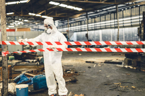 Professional Odor Removal technician working in Tabiona, UT
